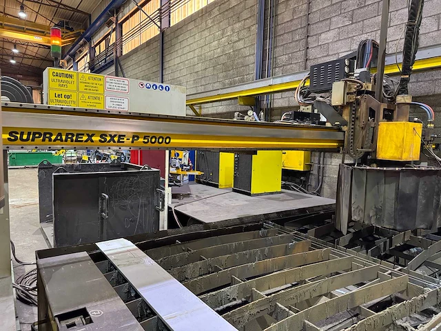 2007 esab sxe-p2-5000 snijtafel autogeen & plasma snijder - afbeelding 10 van  31