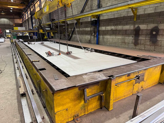 2007 esab sxe-p2-5000 snijtafel autogeen & plasma snijder - afbeelding 14 van  31