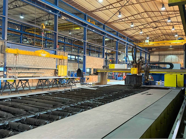 2007 esab sxe-p2-5000 snijtafel autogeen & plasma snijder - afbeelding 23 van  31