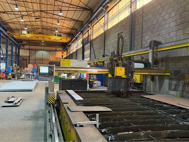 2007 esab sxe-p2-5000 snijtafel autogeen & plasma snijder - afbeelding 26 van  31