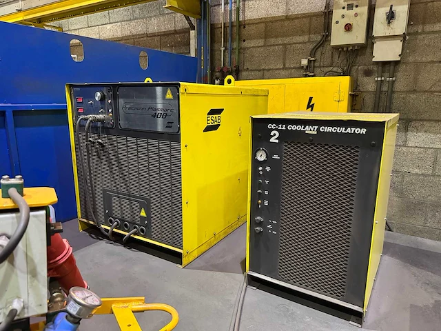 2007 esab sxe-p2-5000 snijtafel autogeen & plasma snijder - afbeelding 29 van  31