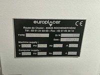 2007 europlacer finesse pick and place machine - afbeelding 4 van  12