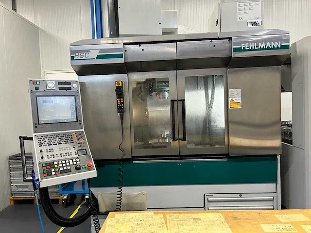 2007 fehlman picomax 60 hsc cnc bewerkingscentrum - afbeelding 17 van  22