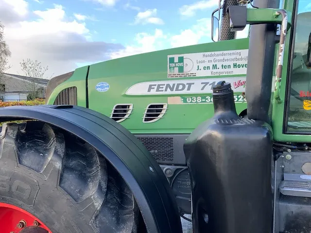 2007 fendt 718 vario tms vierwielaangedreven landbouwtractor - afbeelding 3 van  32