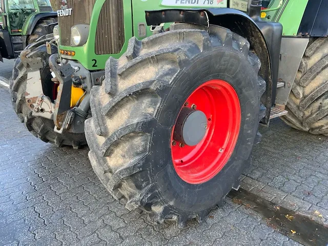 2007 fendt 718 vario tms vierwielaangedreven landbouwtractor - afbeelding 4 van  32