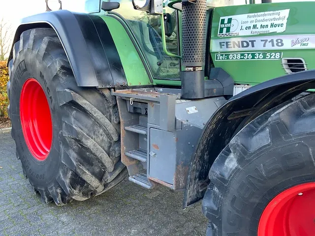 2007 fendt 718 vario tms vierwielaangedreven landbouwtractor - afbeelding 9 van  32