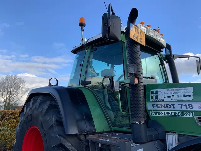 2007 fendt 718 vario tms vierwielaangedreven landbouwtractor - afbeelding 10 van  32