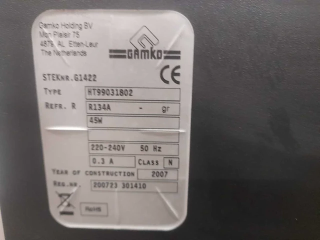 2007 gamko ht99031802 bierkoeler - afbeelding 3 van  3