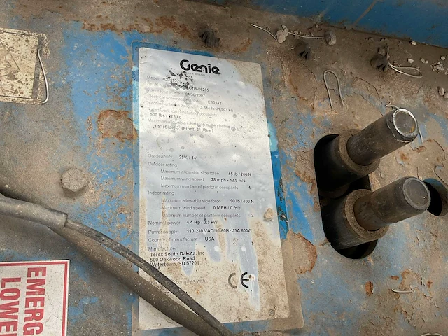 2007 genie gs-1932 hoogwerker - afbeelding 9 van  9