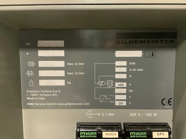 2007 gildemeister ctx 310 cnc draaibank met lns stafaanvoer - afbeelding 24 van  42