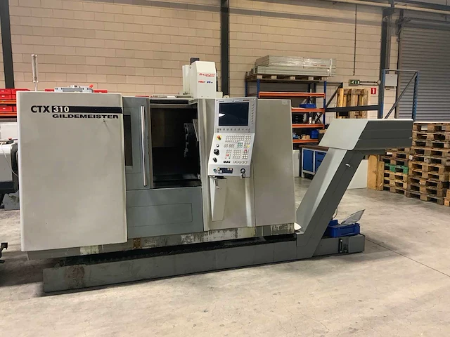 2007 gildemeister ctx 310 cnc draaibank met lns stafaanvoer - afbeelding 34 van  42