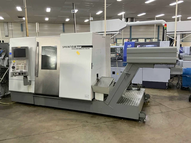 2007 gildemeister sprint 42 linear cnc-draaibank - afbeelding 12 van  23