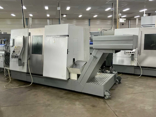 2007 gildemeister sprint 42 linear cnc-draaibank - afbeelding 1 van  20