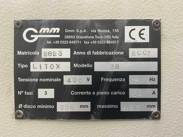 2007 gmm litox 38 cnc 5-assige portaalfrees - afbeelding 16 van  24