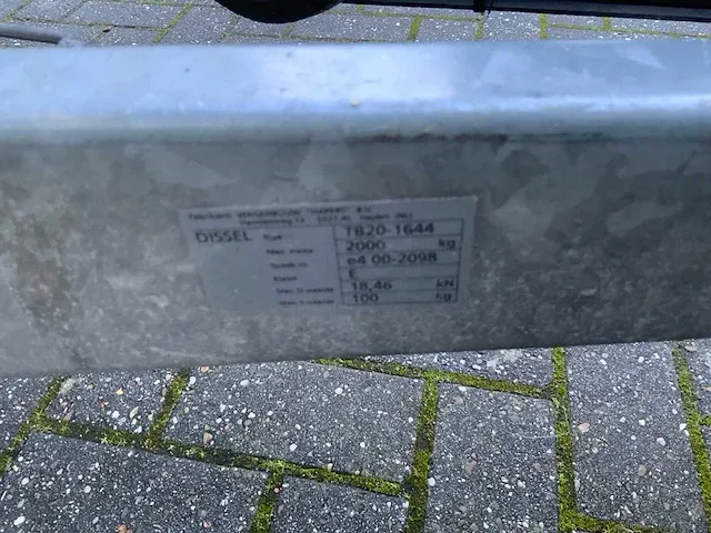 2007 hapert d kipper aanhangwagen - afbeelding 13 van  16