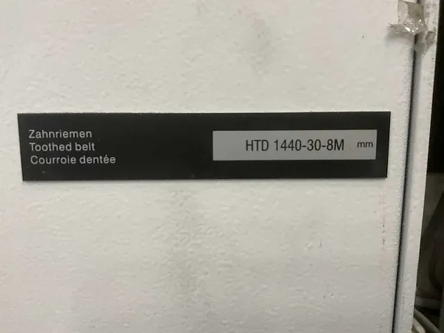 2007 heesemann mfa 6 - impression breedbandschuurmachine - afbeelding 3 van  46