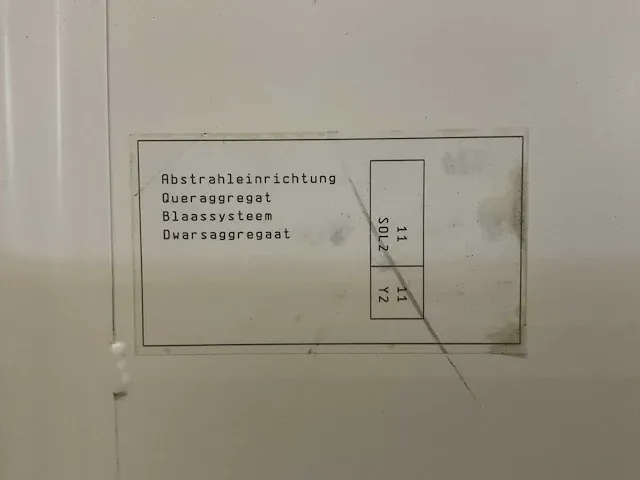 2007 heesemann mfa 6 - impression breedbandschuurmachine - afbeelding 6 van  46