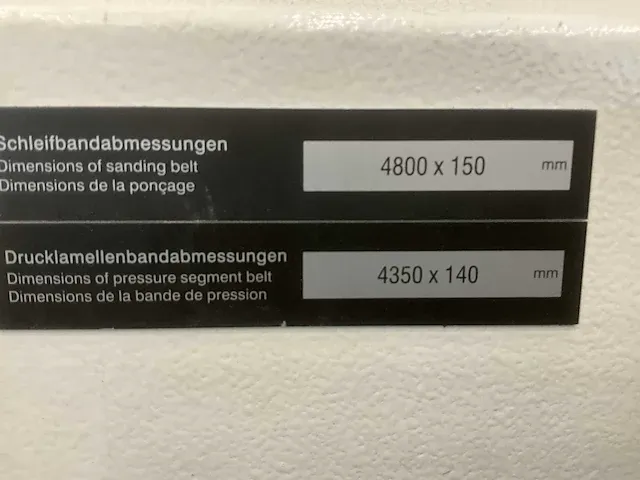 2007 heesemann mfa 6 - impression breedbandschuurmachine - afbeelding 8 van  46