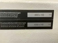 2007 heesemann mfa 6 - impression breedbandschuurmachine - afbeelding 8 van  46