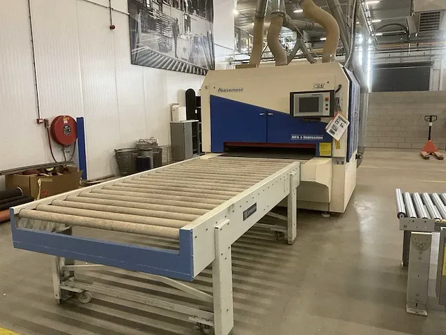2007 heesemann mfa 6 - impression breedbandschuurmachine - afbeelding 12 van  46