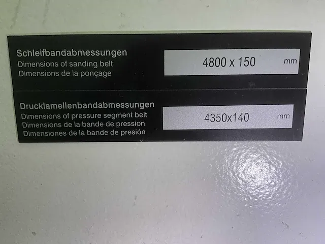 2007 heesemann mfa 6 - impression breedbandschuurmachine - afbeelding 27 van  46