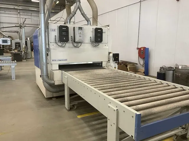 2007 heesemann mfa 6 - impression breedbandschuurmachine - afbeelding 23 van  46