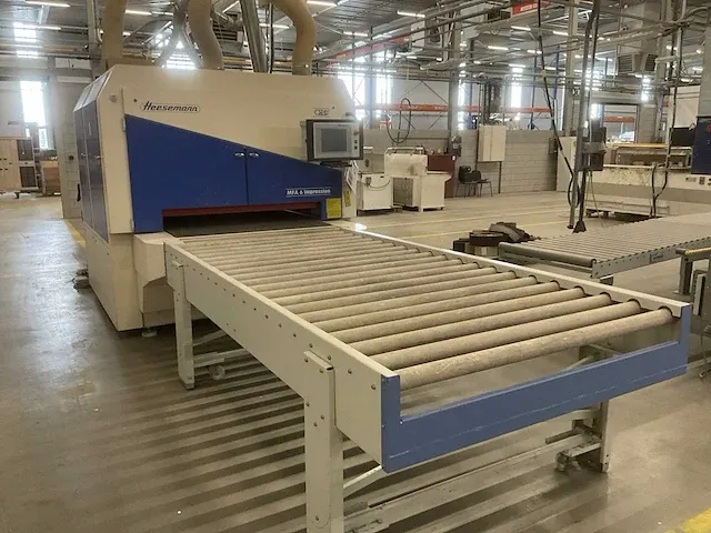 2007 heesemann mfa 6 - impression breedbandschuurmachine - afbeelding 42 van  46
