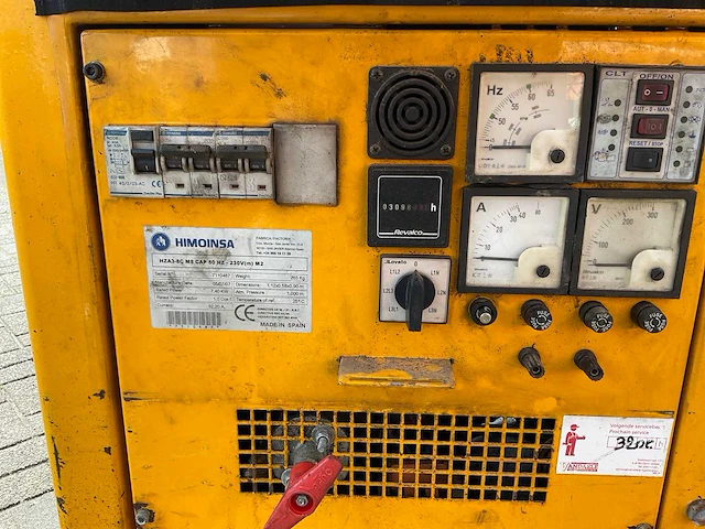 2007 himoinsa hza3-8c m5 noodstroomaggregaat - afbeelding 8 van  9