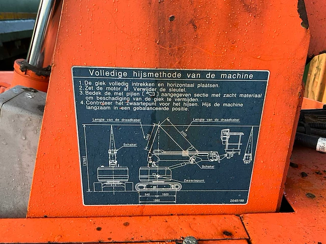 2007 hitachi hx 99 hoogwerker hitachi - afbeelding 8 van  16