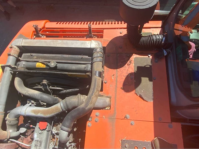 2007 hitachi zx 160w banden graafmachine met abl s60 draaikantelstuk en gripcassette - afbeelding 17 van  56