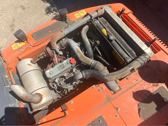 2007 hitachi zx 160w banden graafmachine met abl s60 draaikantelstuk en gripcassette - afbeelding 18 van  56