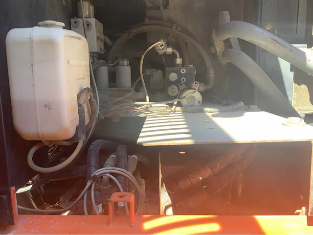 2007 hitachi zx 160w banden graafmachine met abl s60 draaikantelstuk en gripcassette - afbeelding 22 van  56