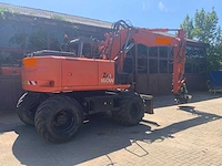 2007 hitachi zx 160w banden graafmachine met abl s60 draaikantelstuk en gripcassette - afbeelding 12 van  56