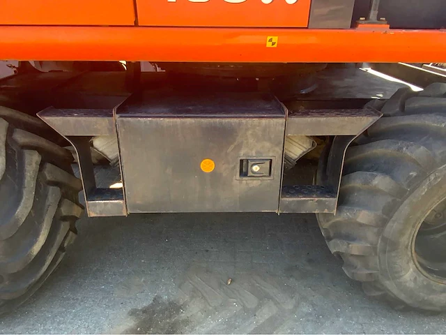 2007 hitachi zx 160w banden graafmachine met abl s60 draaikantelstuk en gripcassette - afbeelding 32 van  56