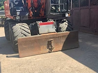 2007 hitachi zx 160w banden graafmachine met abl s60 draaikantelstuk en gripcassette - afbeelding 33 van  56