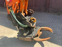 2007 hitachi zx 160w banden graafmachine met abl s60 draaikantelstuk en gripcassette - afbeelding 38 van  56