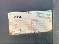 2007 hitachi zx 160w banden graafmachine met abl s60 draaikantelstuk en gripcassette - afbeelding 43 van  56