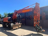 2007 hitachi zx 160w banden graafmachine met abl s60 draaikantelstuk en gripcassette - afbeelding 49 van  56