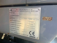 2007 hitachi zx 160w banden graafmachine met abl s60 draaikantelstuk en gripcassette - afbeelding 50 van  56