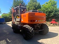 2007 hitachi zx 160w banden graafmachine met abl s60 draaikantelstuk en gripcassette - afbeelding 51 van  56