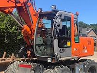 2007 hitachi zx 160w banden graafmachine met abl s60 draaikantelstuk en gripcassette - afbeelding 45 van  56