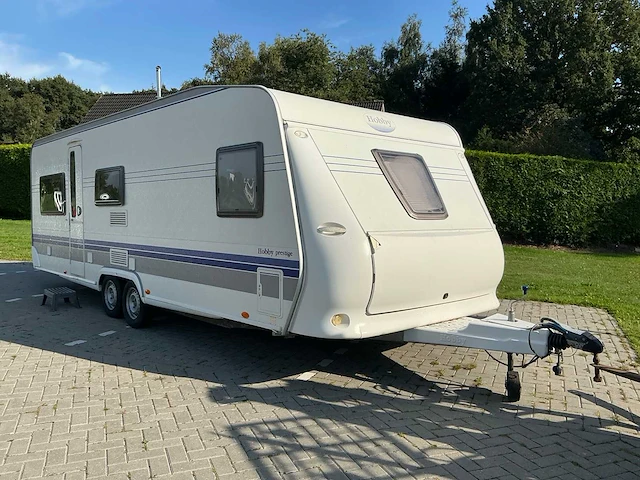 2007 hobby kmfe 650 caravan - afbeelding 1 van  47