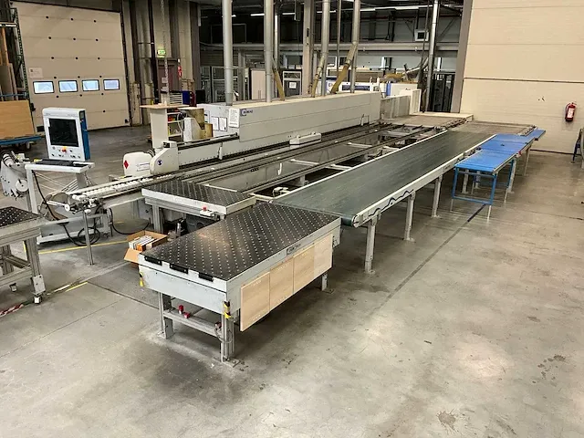 2007 homag optimat kal 310 kantenschuurmachine - afbeelding 12 van  22