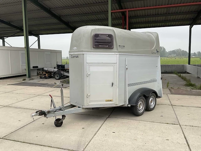 2007 humbaur carrus hmba paardentrailer - afbeelding 1 van  17