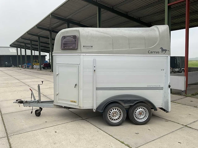 2007 humbaur carrus hmba paardentrailer - afbeelding 10 van  17