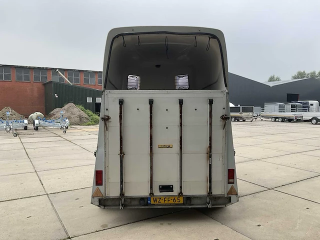 2007 humbaur carrus hmba paardentrailer - afbeelding 12 van  17