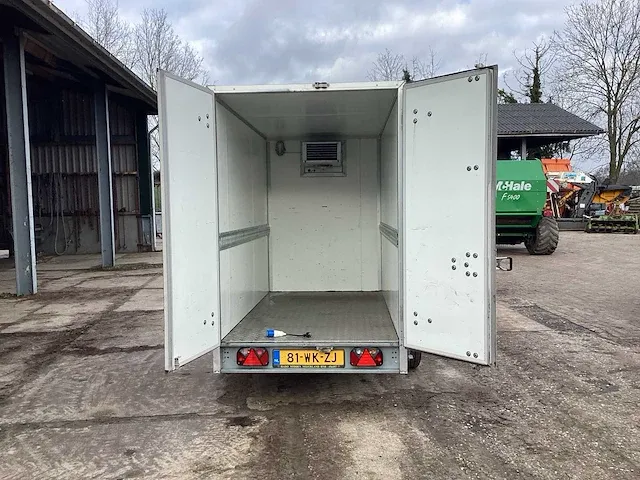 2007 humbaur hk 18s koel aanhangwagen - afbeelding 5 van  16