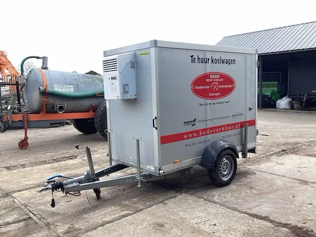 2007 humbaur hk 18s koel aanhangwagen - afbeelding 1 van  16