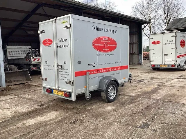 2007 humbaur hk 18s koel aanhangwagen - afbeelding 10 van  16