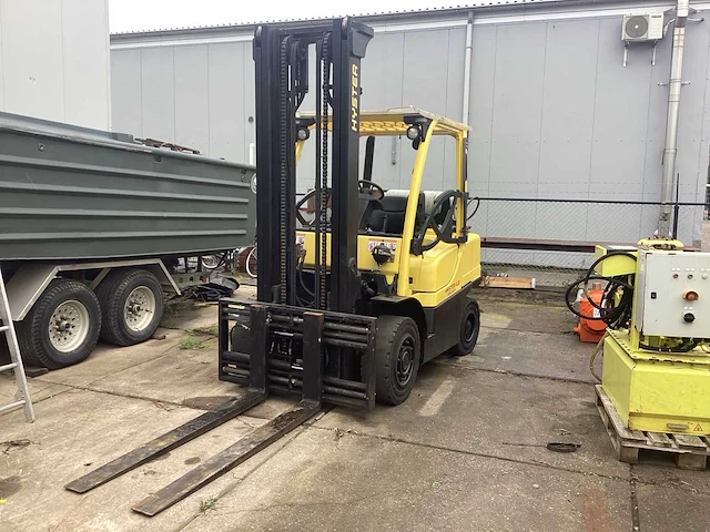 2007 hyster h4 vorkheftruck - afbeelding 1 van  11